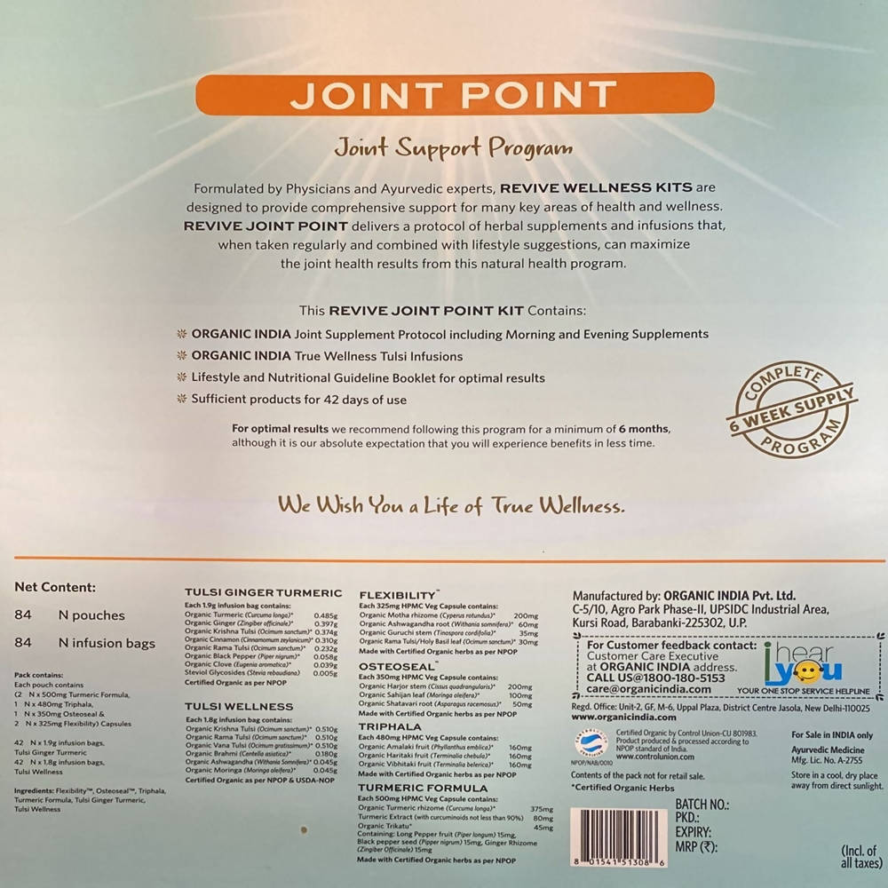 Organic India Revive Joint Point | Swadesiicart