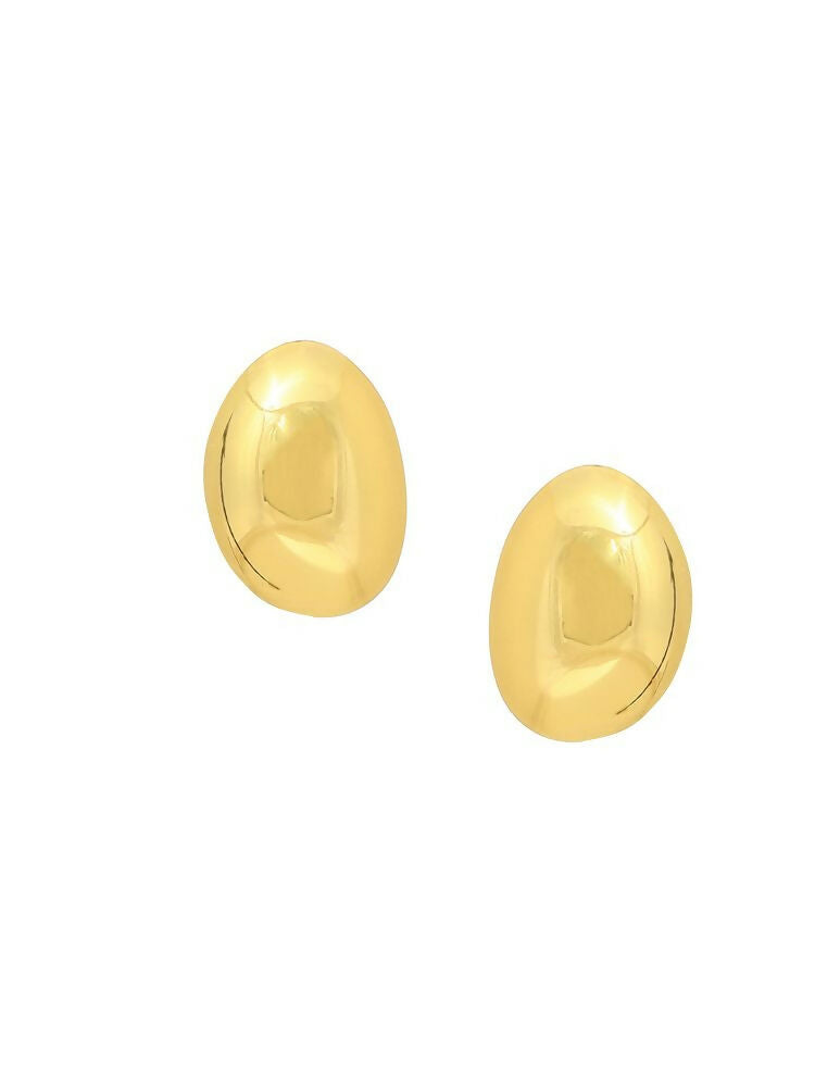 Golden Drop Earrings - Ruby Raang | Swadesiicart