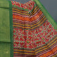 Shades of Maroon Colour Patola Design Semi Chanderi Saree By Gayathri Reddy Designer Studio | Swadesiicart