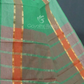 Dual Shades of Aqua Green Pure Mangalgiri Cotton By Gayathri Reddy Designer Studio | Swadesiicart