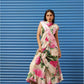 Tikhi Imli Floral Printed Poly Crepe Saree | Swadesiicart