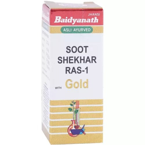 Baidyanath Jhansi Sutshekhar Ras No 1 with Gold - Ayurvedant Pvt. Ltd.