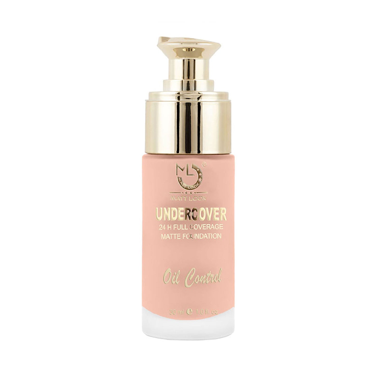Matt Look Undercover 24Hr Full Coverage & Oil Control Matte Foundation - Beige - Swadesiicart