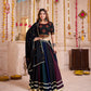 Monjolika Fashion Multi-Color Viscose Cotton Navratri Lehenga Choli With Hand Mirror Work - Swadesiicart