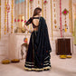 Monjolika Fashion Multi-Color Viscose Cotton Navratri Lehenga Choli With Hand Mirror Work - Swadesiicart