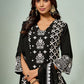 Sangria Chikankari Embroidered Straight Kurta & Trouser With Dupatta | Swadesiicart