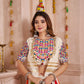 Monjolika Fashion Multicolor Viscose Cotton Navratri Chaniya Choli With Kutchi And Mirror Work Jacket - Swadesiicart