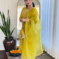 The52 Beautiful Embroidery Work with Rayon Slub Fabric Straight Kurta, Pant and Dupatta Set - Swadesiicart