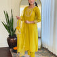 The52 Beautiful Embroidery Work with Rayon Slub Fabric Straight Kurta, Pant and Dupatta Set - Swadesiicart