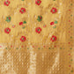 Mitera Floral Organza Banarasi Zari Saree With Blouse Piece | Swadesiicart