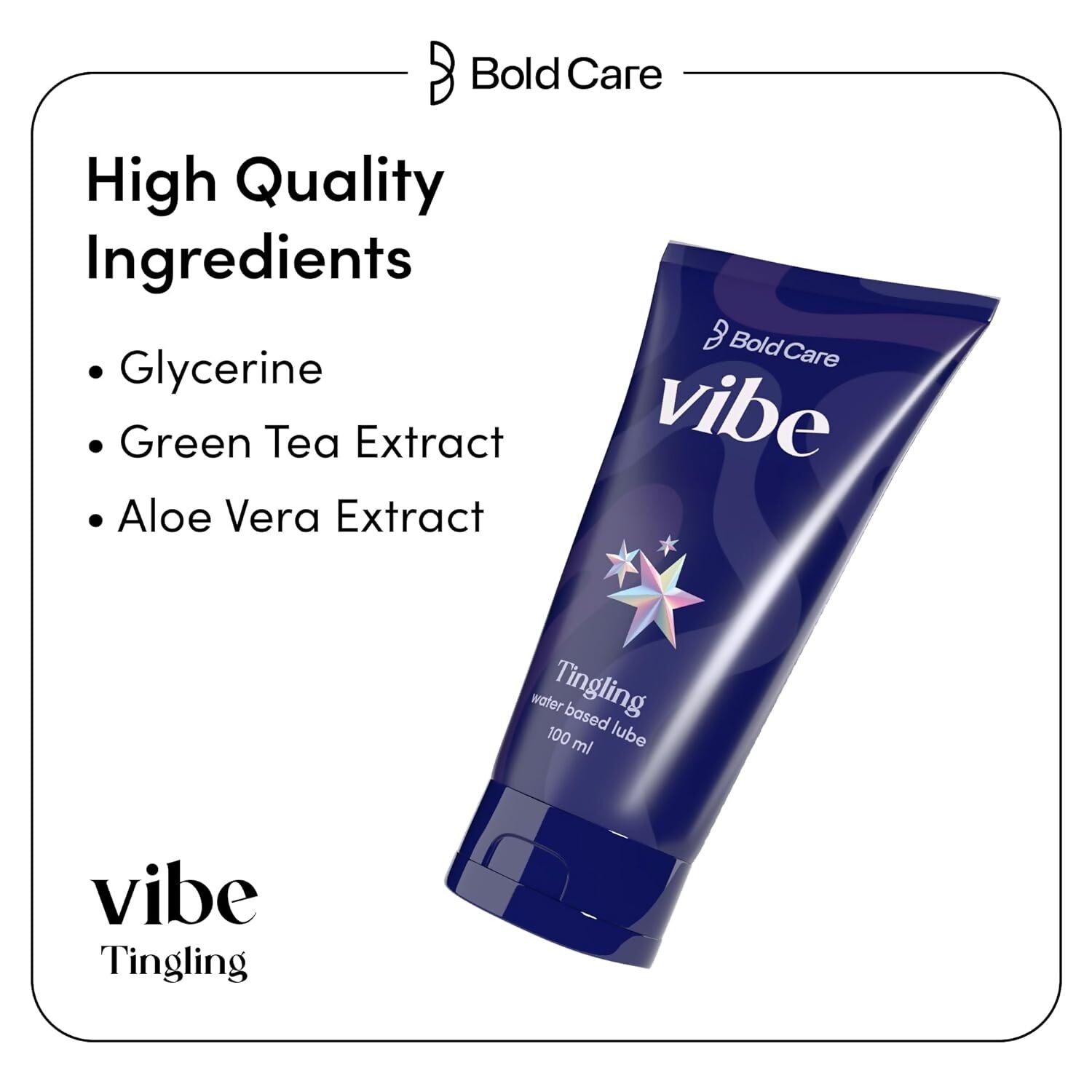 Bold Care Vibe Tingling Massage Gel - Swadesiicart