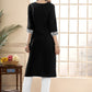 Anouk Floral Embroidered Round Neck Chikankari Straight Kurta | Swadesiicart