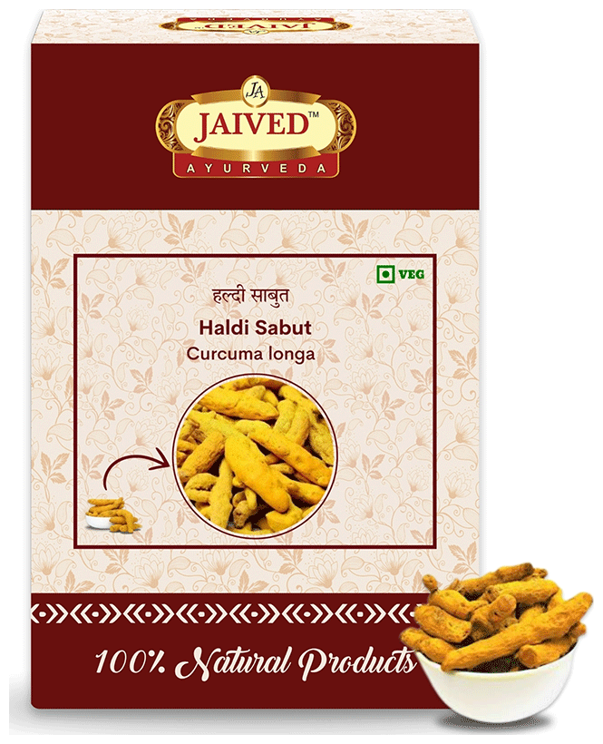 Jaived Ayurveda Haldi Sabut | Swadesiicart