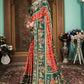 Kalini Bandhani Printed Silk Cotton Banarasi Saree | Swadesiicart