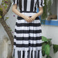 Aayaa Designer Printed One Piece Dress - Multi Color