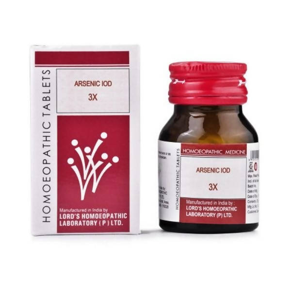 Lord's Homeopathy Arsenic Iodatum Tablets | Swadesiicart