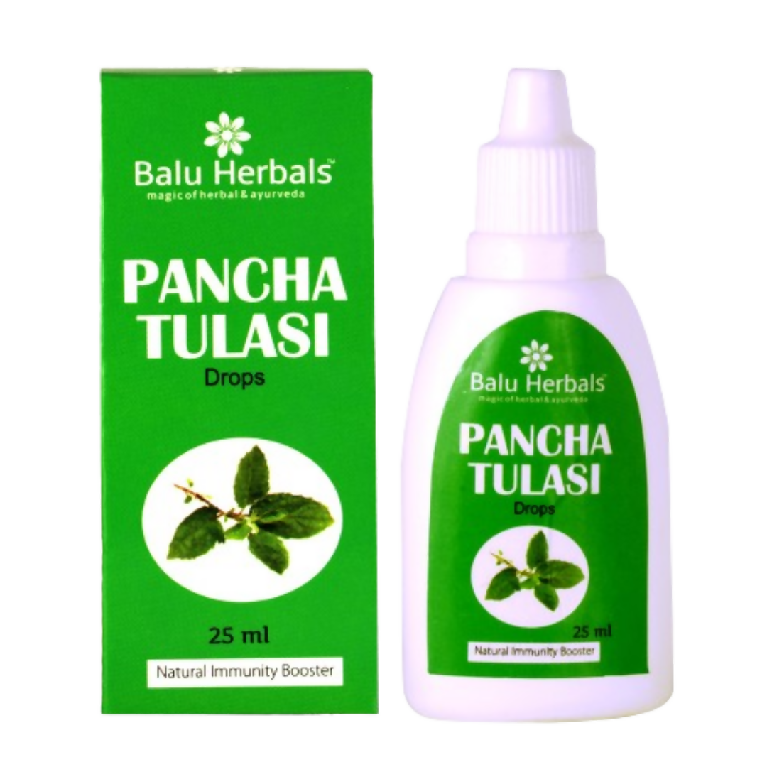 Balu Herbals Pancha Tulasi Drops - Balu Herbals