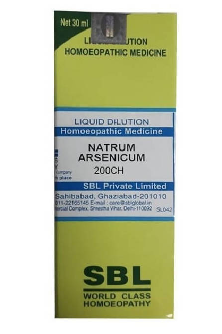 SBL Homeopathy Natrum Arsenicum Dilution | Swadesiicart