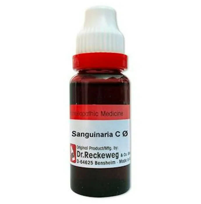 Dr. Reckeweg Sanguinaria Can Mother Tincture Q | Swadesiicart