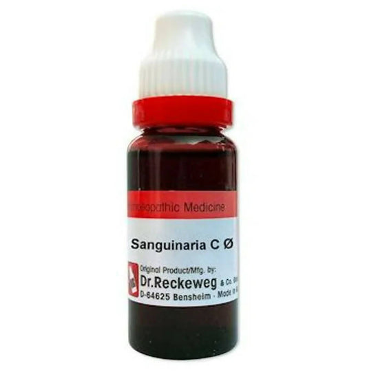 Dr. Reckeweg Sanguinaria Can Mother Tincture Q | Swadesiicart