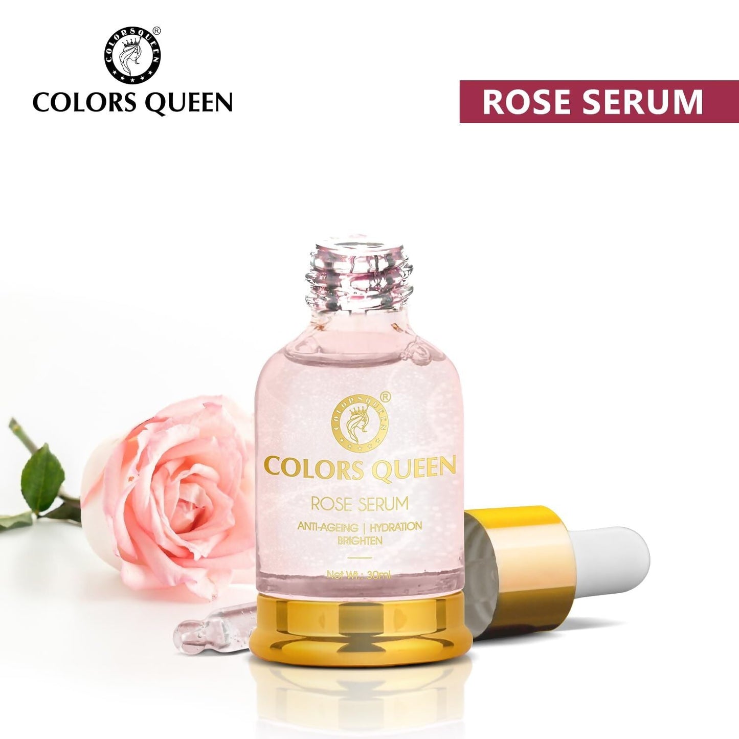 Colors Queen Rose Face Serum | Swadesiicart
