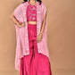 Morchari Women Hand Embroidery Crop Top-Rani - Swadesiicart