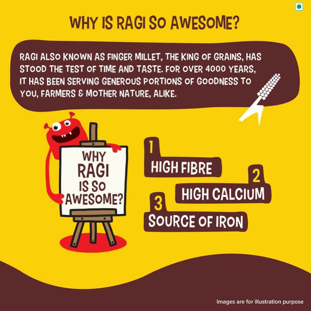 Tata Soulfull Ragi Bites Breakfast Cereals - No Maida Choco - Swadesiicart