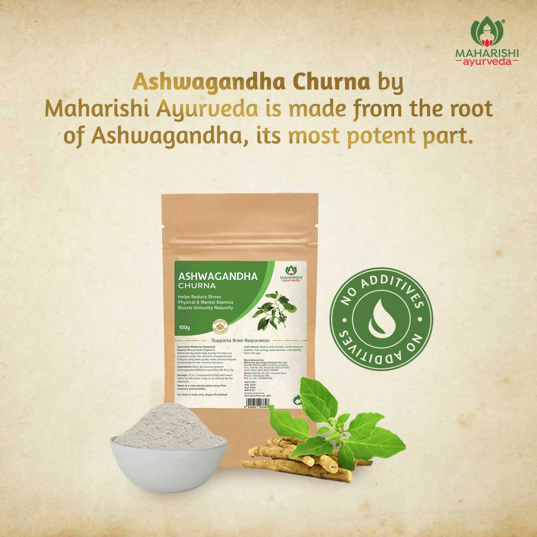 Maharishi Ayurveda Ashwagandha Churna - Swadesiicart
