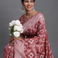Shree Shyam Fashion Linen Cotton Peach Saree