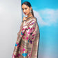Vishnu Weaves Women's Bottle Green Paithani Silk Minakari Zari Woven Saree with Unstitched Blouse - Swadesiicart