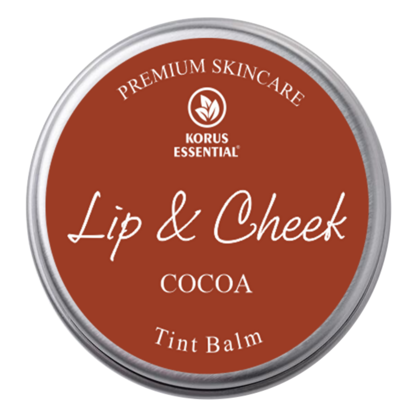 Korus Essential Cocoa Lip & Cheek Tint Balm - Just Jaivik
