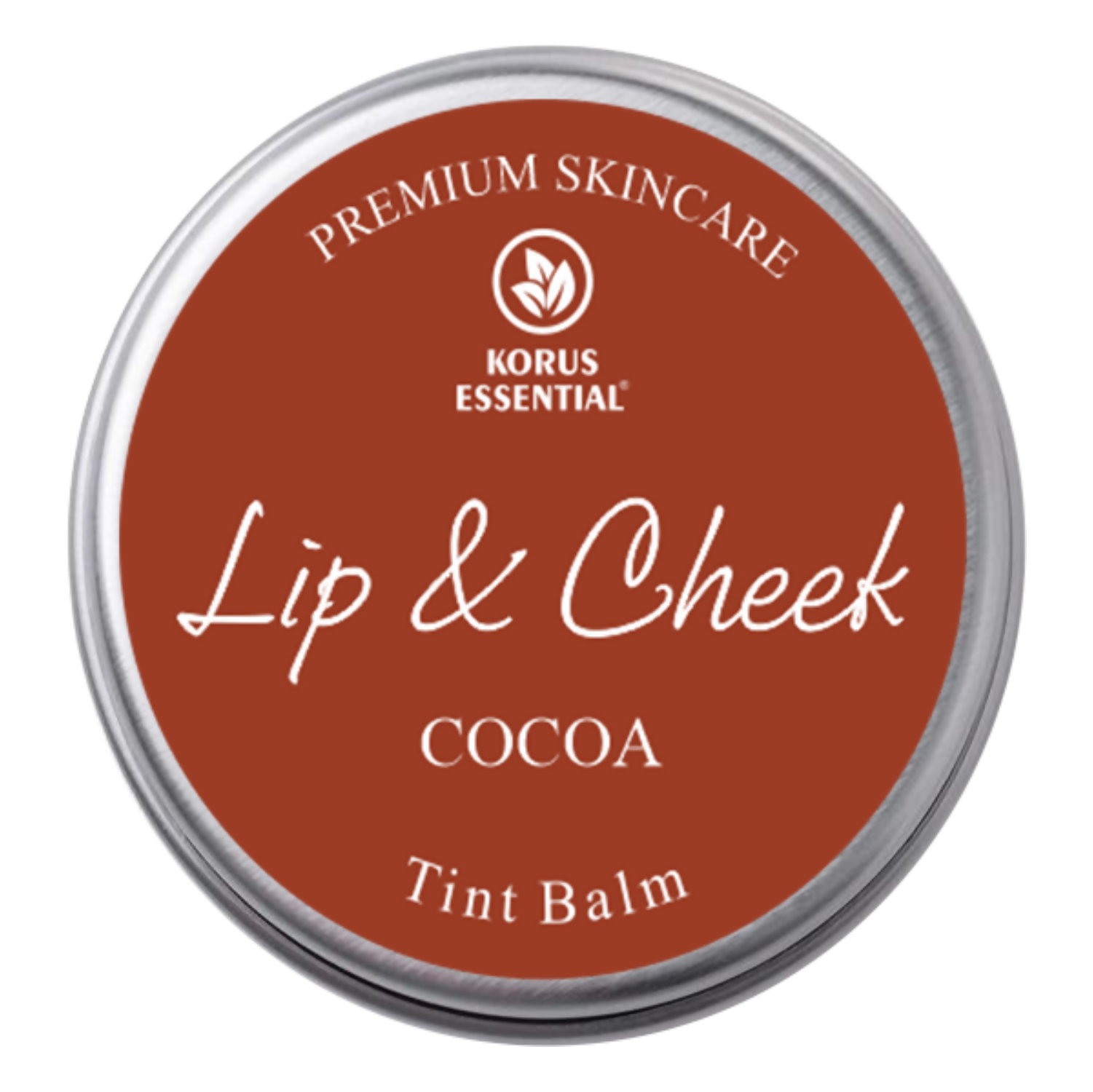 Korus Essential Cocoa Lip & Cheek Tint Balm - Just Jaivik