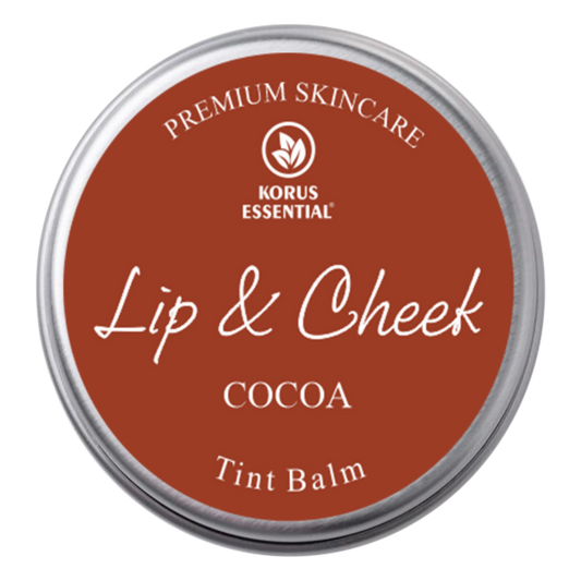Korus Essential Cocoa Lip & Cheek Tint Balm - Just Jaivik