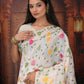 Shree Shyam Fashion Linen Cotton Yellow Saree