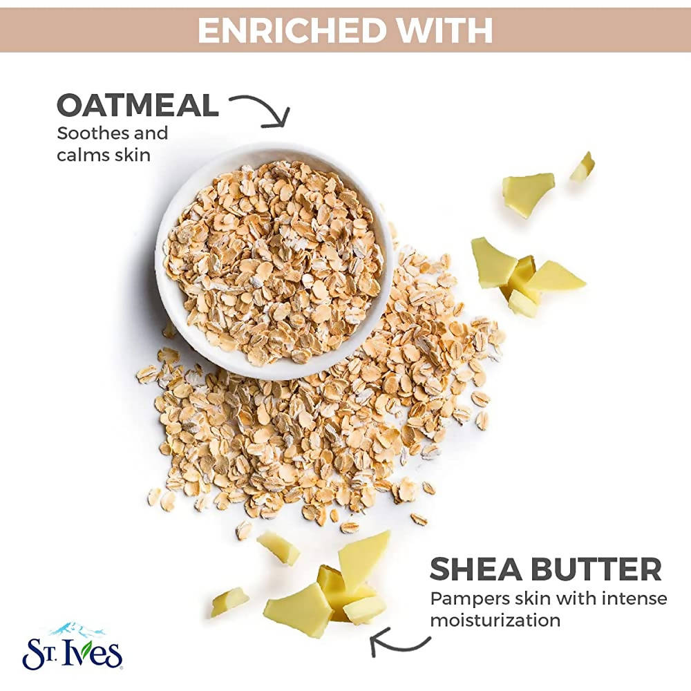 St. Ives Soothing Oatmeal & Shea Butter Body Lotion - Swadesiicart