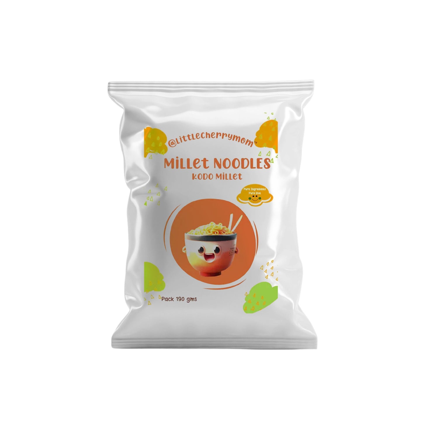 Littlecherrymom Millet Instant Noodles (Super Combo) | Swadesiicart