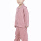 Breathables Kids Cotton Night Suit – Red & White Striped Shirt & Pyjama Co-Ord Set For Boys & Girls