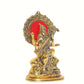 KridayKraft Gold-Polished Maa Saraswati Metal Statue - Swadesiicart