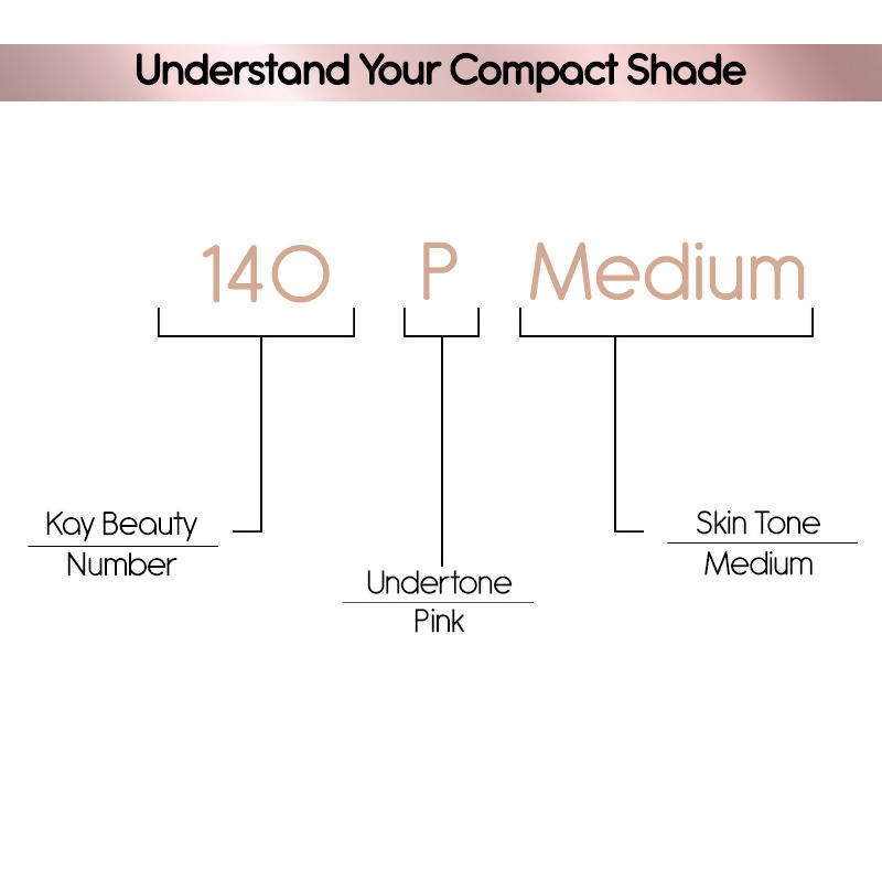Kay Beauty By Katrina Kaif Matte Compact - 140P Medium | Swadesiicart