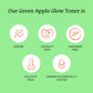 Foxtale Essentials Daily Green Apple Glow Toner with Niacinamide - Swadesiicart