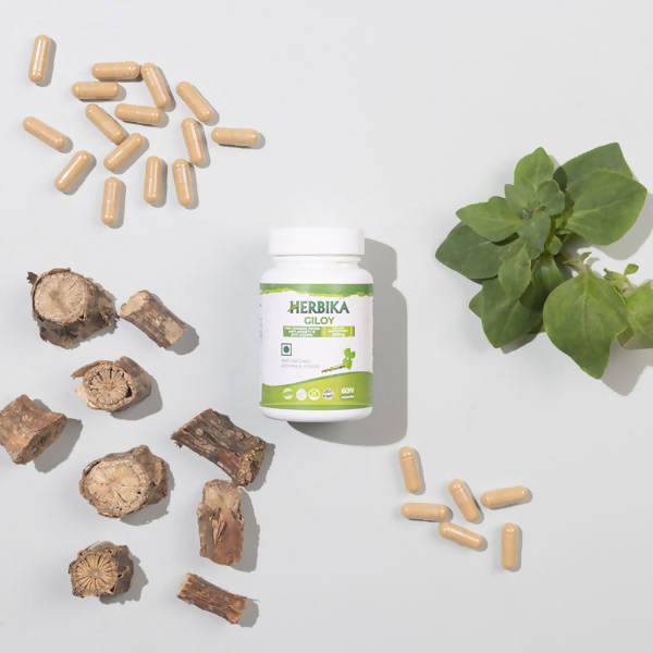 Herbika Giloy Capsules | Swadesiicart