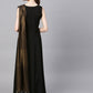 Ahalyaa Black Crepe Dress | Swadesiicart