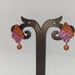 Terracotta Studs With Drops