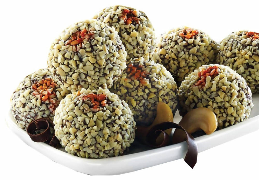Haldiram's Kaju Chocolate Ladoo | Swadesiicart
