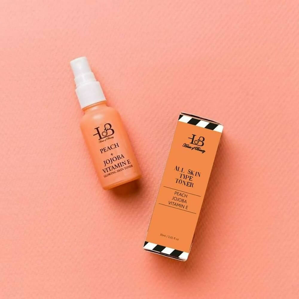 House Of Beauty Peach + Jojoba Toner - Swadesiicart