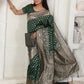 Shree Shyam Fashion Lichi Silk Blue Saree