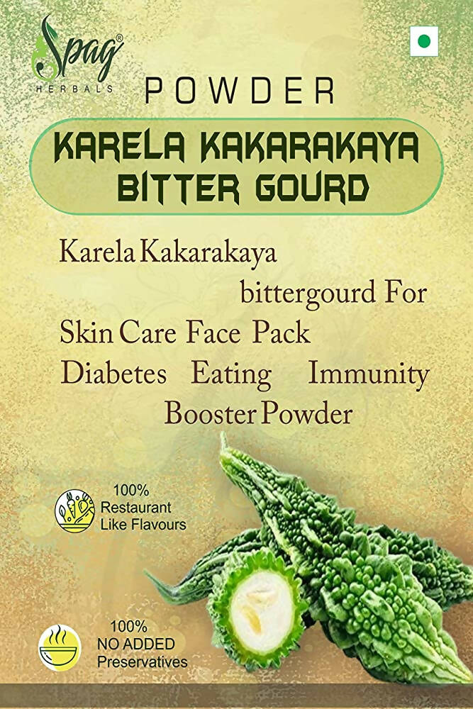 Spag Herbals Karela Bitter Gourd kaakarakaya Powder - Swadesiicart