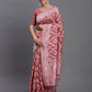 Shree Shyam Fashion Linen Cotton Peach Saree