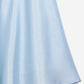 Ahalyaa Blue Poly Silk A-Line Girl's Kurta | Swadesiicart