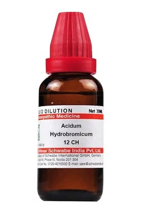 Dr. Willmar Schwabe India Acidum Hydrobromicum Dilution | Swadesiicart